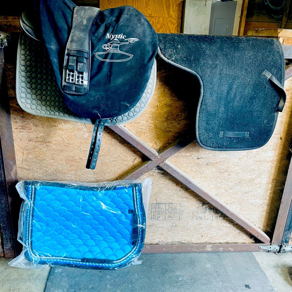 Smith-Worthington Mystic Argentine Dressage Saddle - Picture 3 of 7